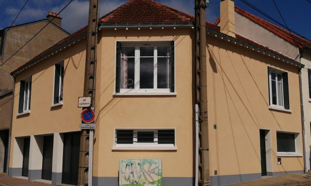 Travaux rénovation de façades Le Mans rue du Docteur Boeteau