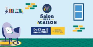 Logo Salon de la Maison Le Mans mars 2026.